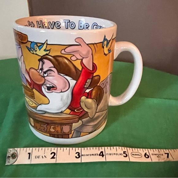 Disney Grumpy Coffee Mug “I don’t have to be grumpy but then I wouldn’t be me!” - Picture 7 of 11